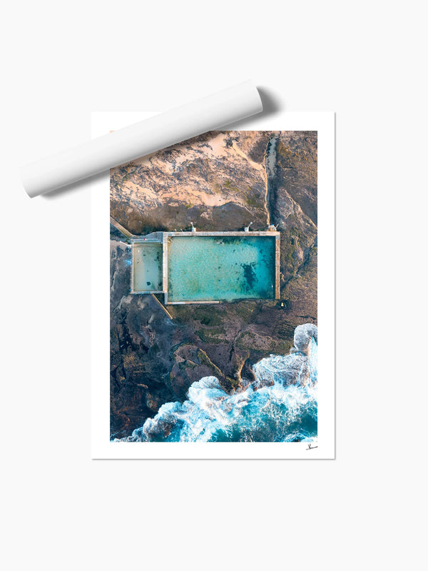 Mona Vale Rock Pool 02 - Wall Art Print