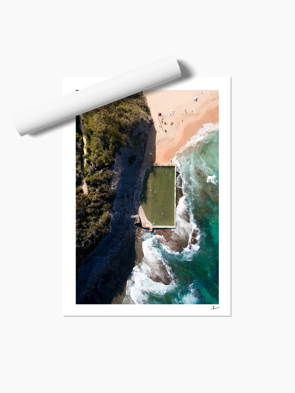 Bilgola Rockpool 01 - Wall Art Print