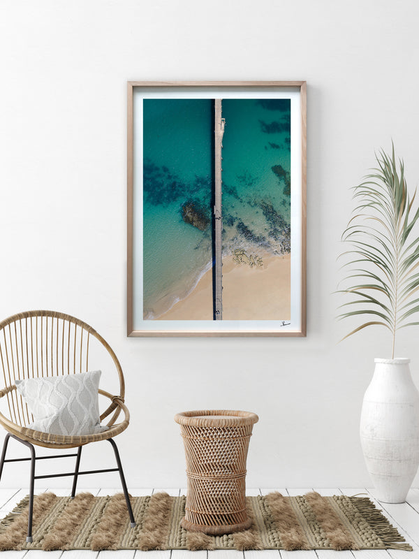 Port Noarlunga Jetty – South Australia Wall Art Print