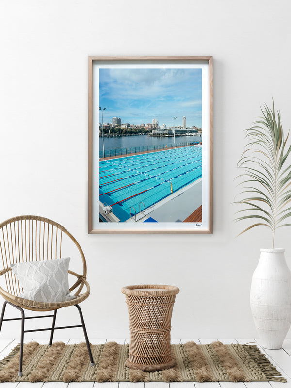 ABC pool 02 - Wall Art Print