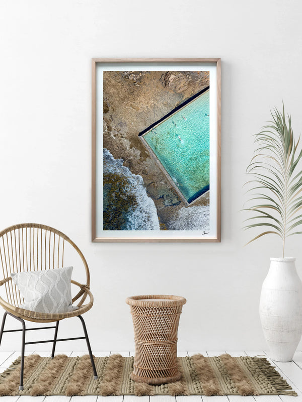 Cronulla - Shelly Beach Pool 02 - Wall Art Print