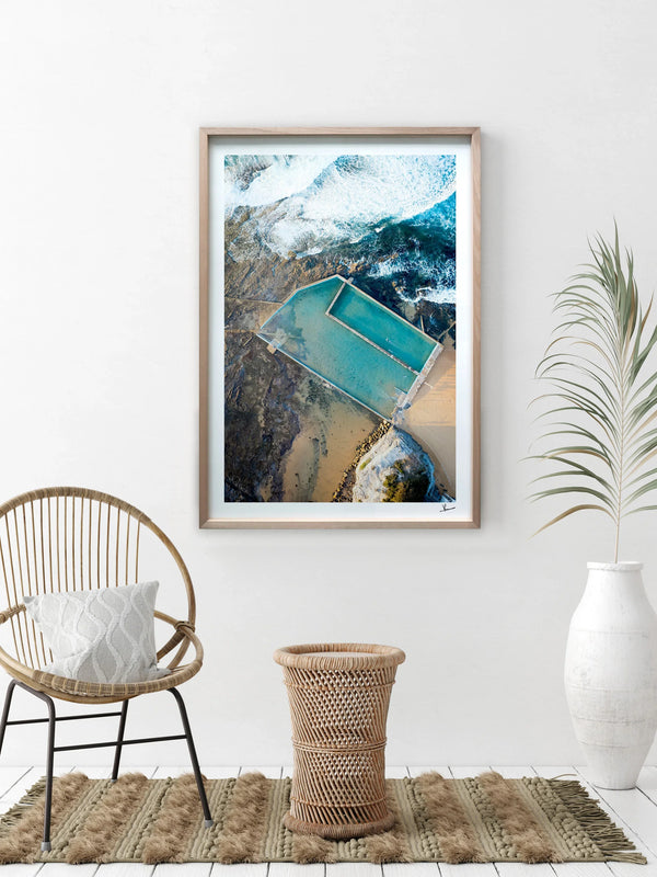 North Narrabeen Rock Pool 02 - Wall Art Print