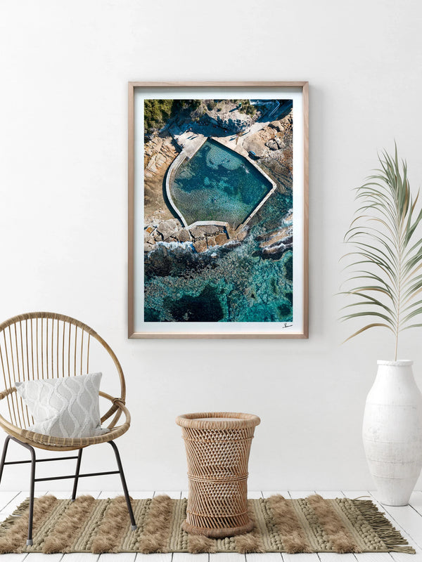 Malabar Rock Pool 01 - Wall Art Print