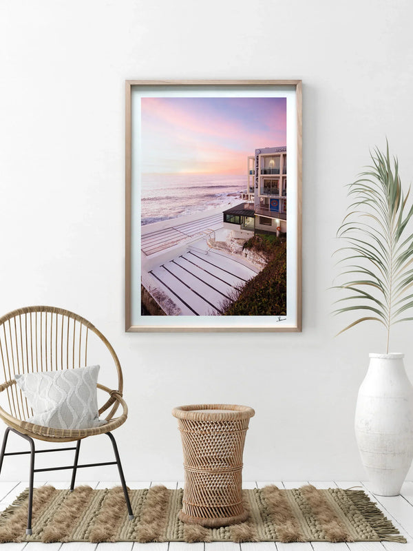 Thursday Cleaning Day – Bondi Icebergs Wall Art Print