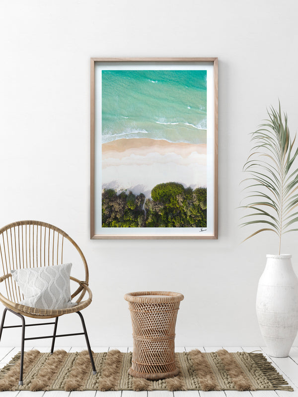 Noosa Main Beach 05 (North) - Sunshine Coast Wall Art Print