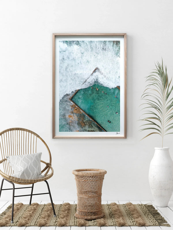 Cronulla pool 02 (northern bath) - Wall Art Print