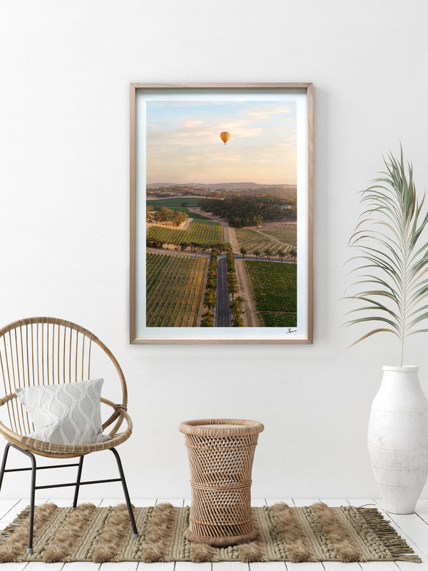 Barossa Valley Sunrise 01 – South Australia Wall Art Print