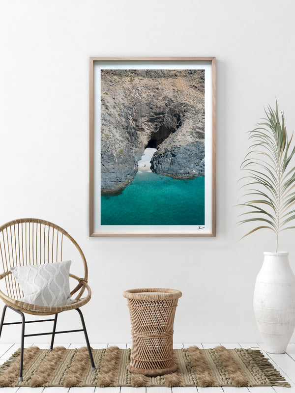 Rapid Bay Cave 01 – South Australia Wall Art Print