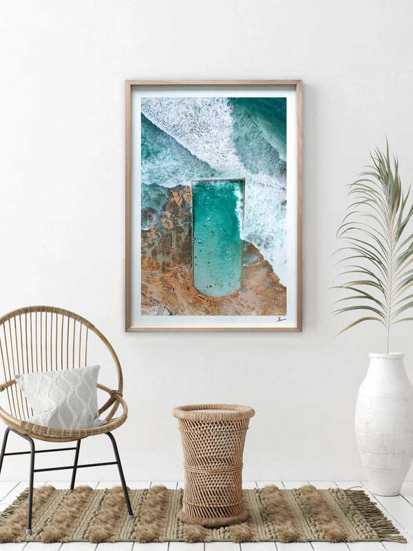 Cronulla pool 01 (northern bath) - Wall Art Print