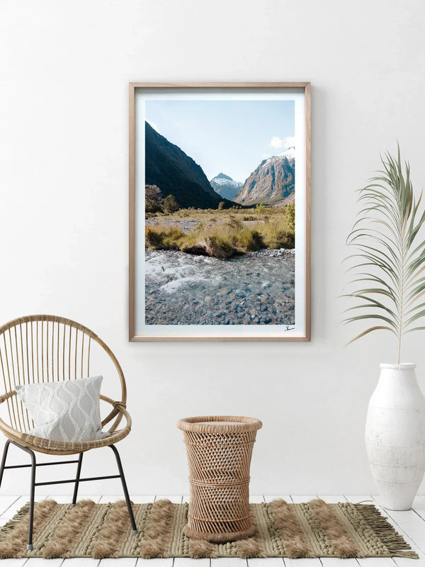 Fiordland Valley 01 – New Zealand Wall Art Print