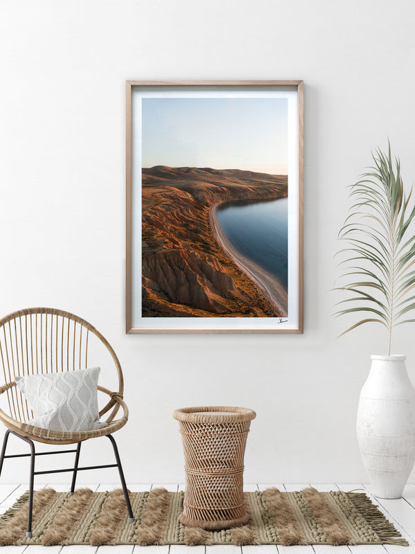 Sellick Beach 05 – Sunset – South Australia Wall Art Print