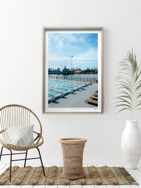 ABC pool 03 - Wall Art Print