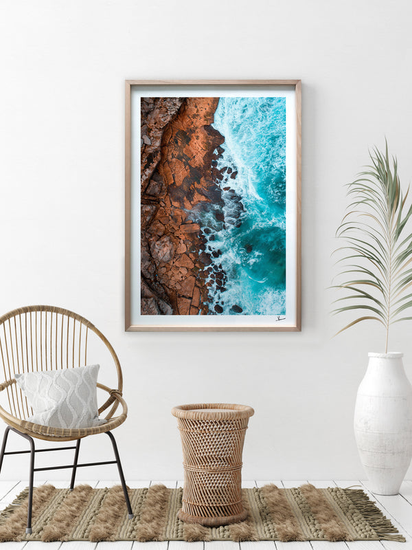 Salty Rock 01 - Wall Art Print