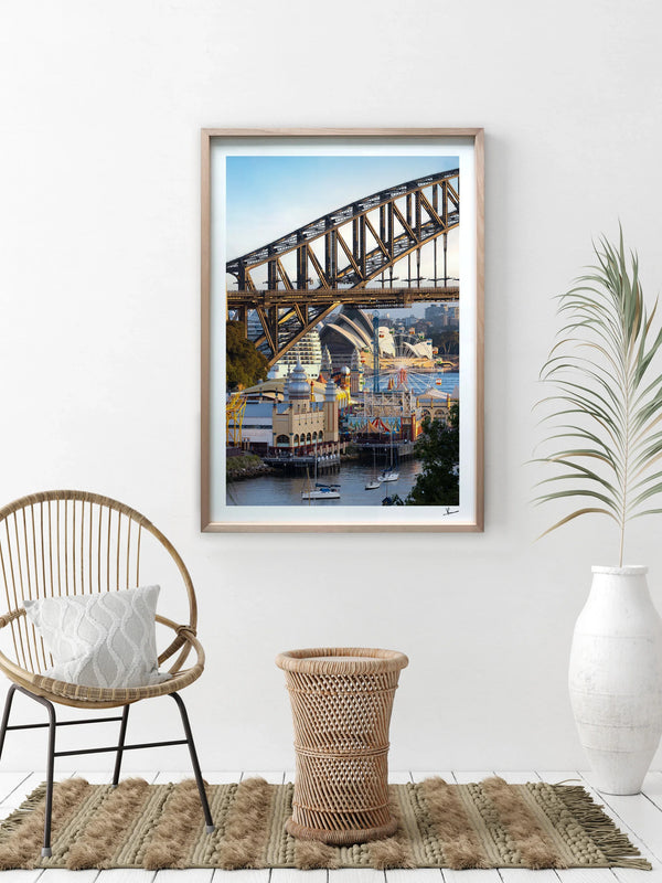 Luna Park 01 - Wall Art Print