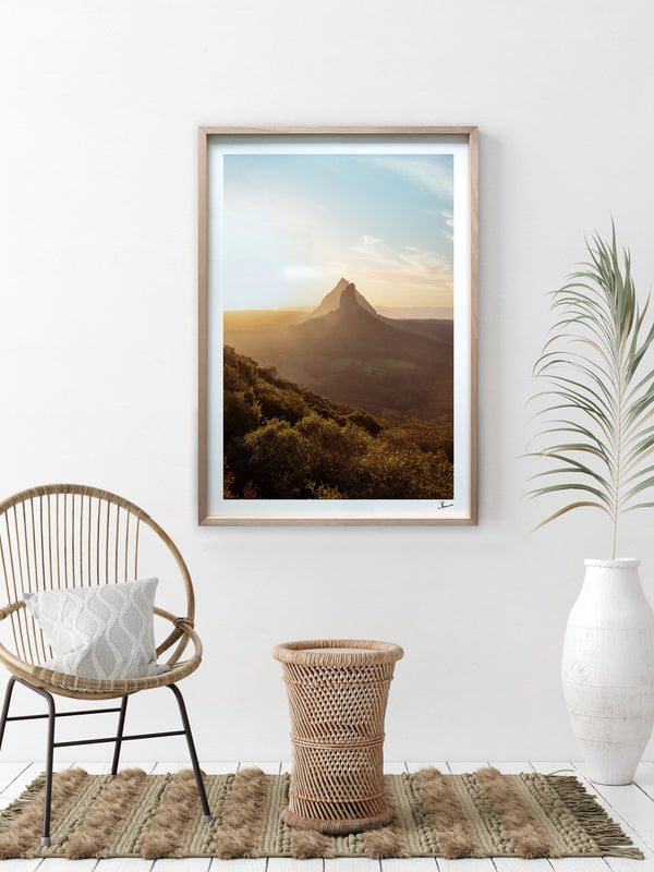 Glass House Mountains 03 - Wall Art Print