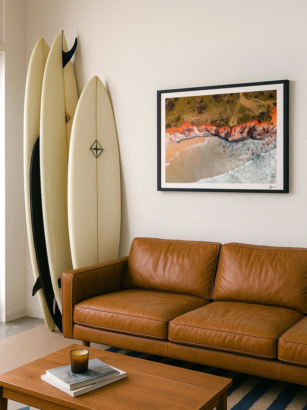 Red Cliff 03 - Wall Art Print