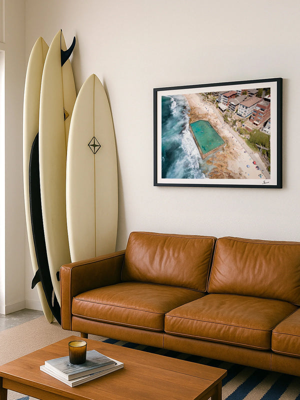 Cronulla pool 05 (southern bath) - Wall Art Print