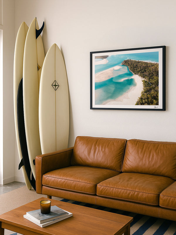 Noosa River Entrance – Sunshine Coast Wall Art Print