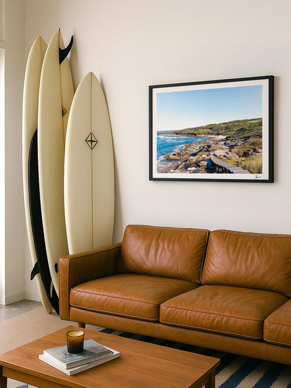Cruwee Cove Beach 01 - Wall Art Print