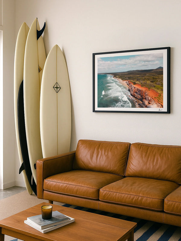 Red Cliff 01 - Wall Art Print