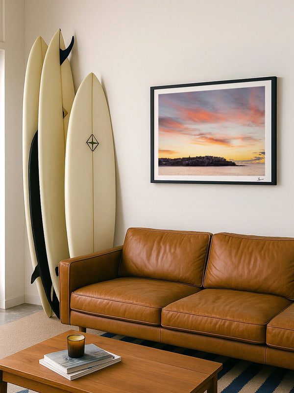 Painted Dawn - Bondi Wall Art Print