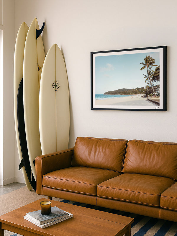 Noosa Main Beach 01 – Sunshine Coast Wall Art Print
