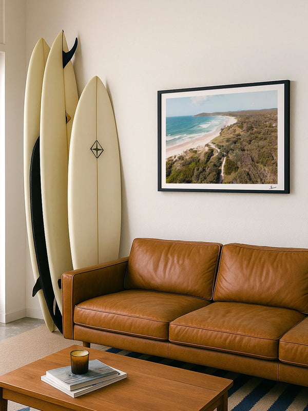Angourie Back Beach 01 - Wall Art Print