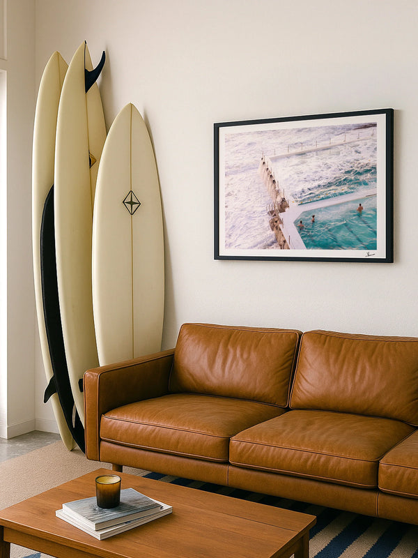 Bondi Bubble Bath – Bondi Beach Wall Art Print