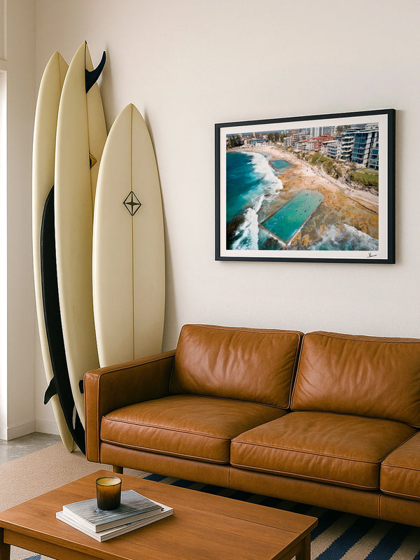 Cronulla pool 03 - Wall Art Print