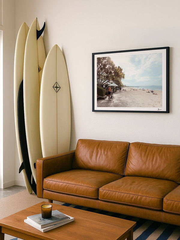 Noosa Main Beach 02 – Sunshine Coast Wall Art Print