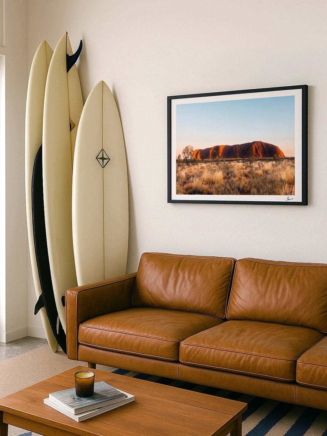 Uluru Sunrise 01 - Australian Wall Art Print