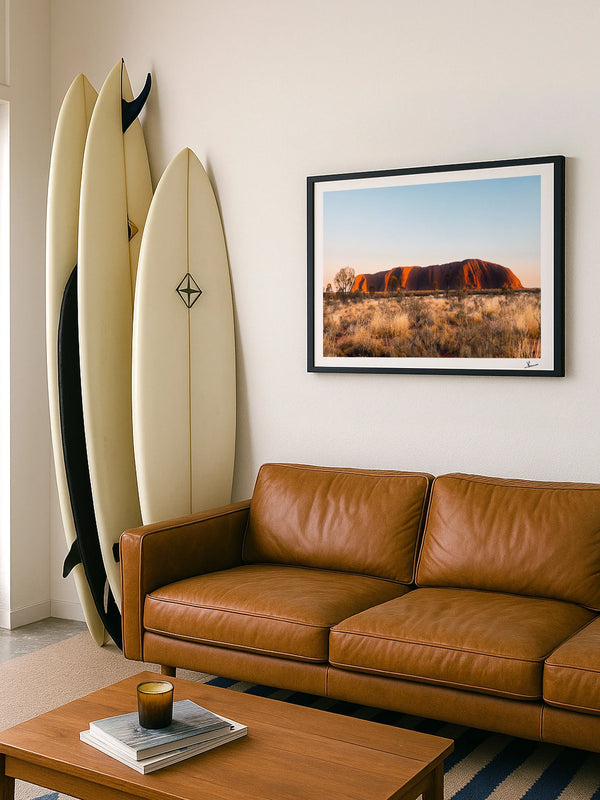 Uluru Sunrise 01 - Australian Wall Art Print