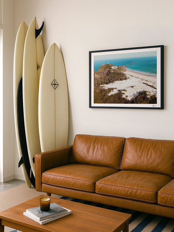 Sugarloaf Point Lighthouse 01 (Seal Rocks) - Wall Art Print