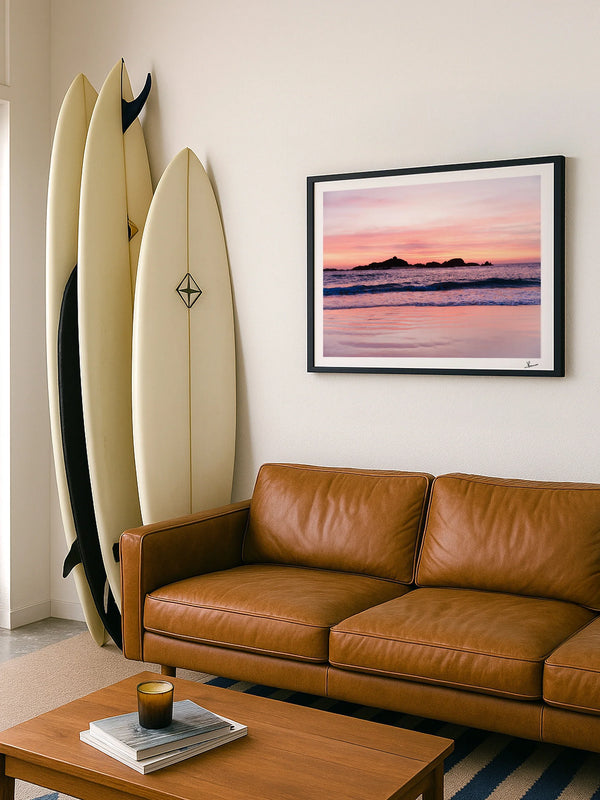 Sawtell Island Sunrise 01 - Wall Art Print