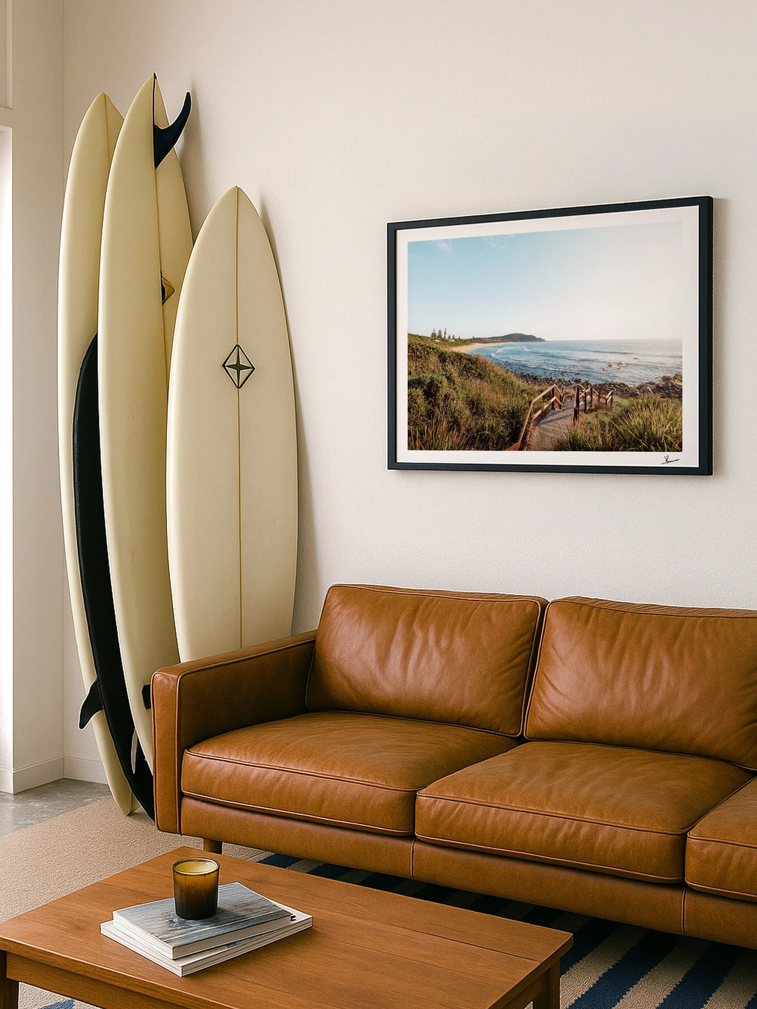 Boomerang Beach 01 - Wall Art Print