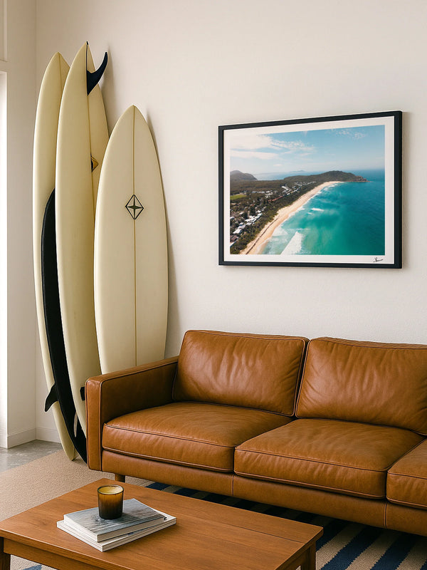 Boomerang Beach 02 - Wall Art Print