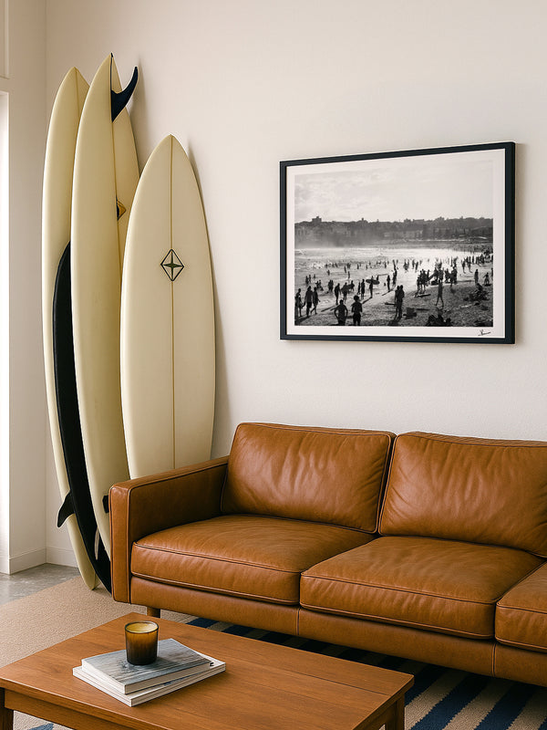 Bondi Beach 07 (B&W) - Wall Art Print