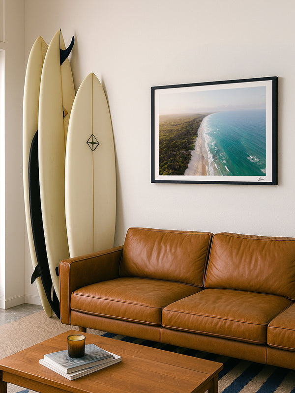 Noosa North Shore 01 – Sunshine Coast Wall Art Print