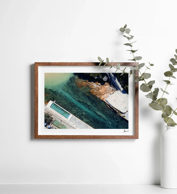 Geoff James Pool (Clovelly Baths) 01 - Wall Art Print