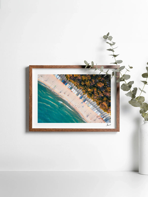 Brighton Bathing Boxes 03 - Wall Art Print