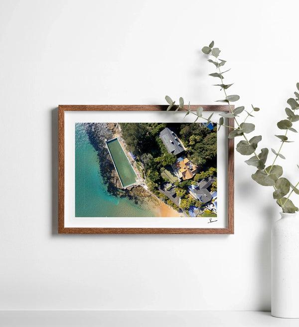 Palm Beach Rock Pool 01 - Wall Art Print