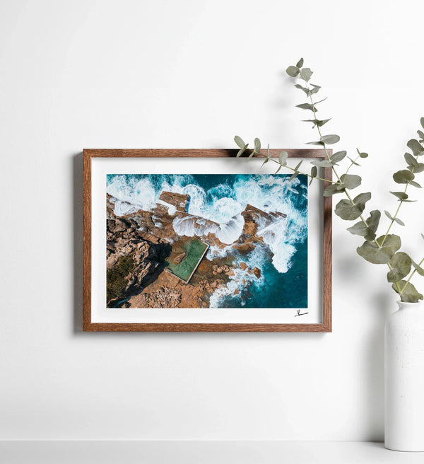 North Curl Curl Pool 01 - Wall Art Print