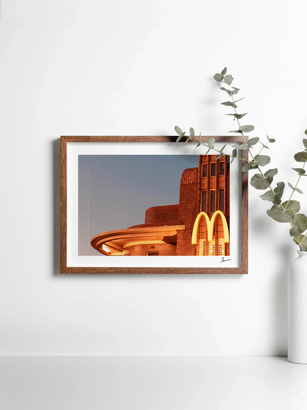 Art Deco Maccas 02 - Wall Art Print