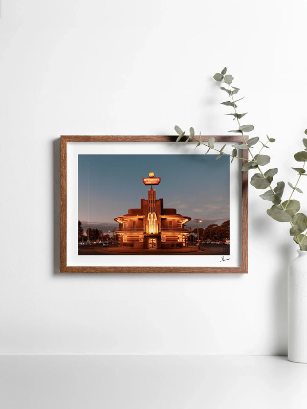 Art Deco Maccas 03 - Wall Art Print