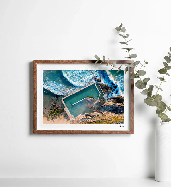South Curl Curl Pool 01 - Wall Art Print