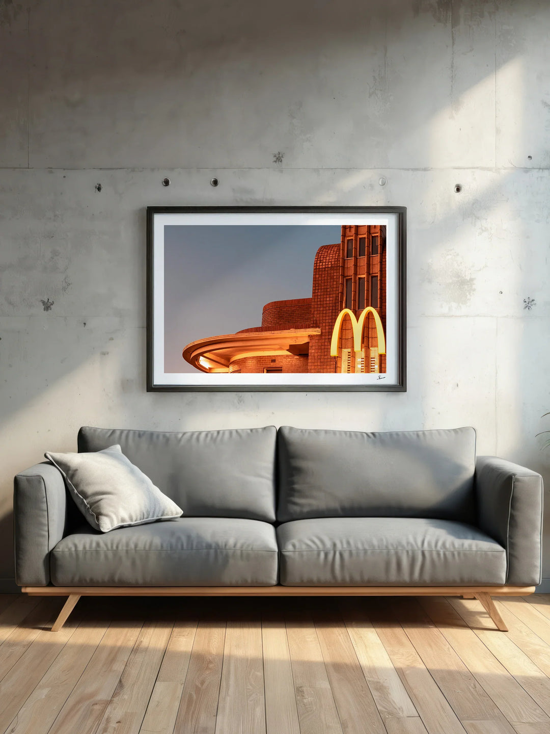 Art Deco Maccas 02 - Wall Art Print