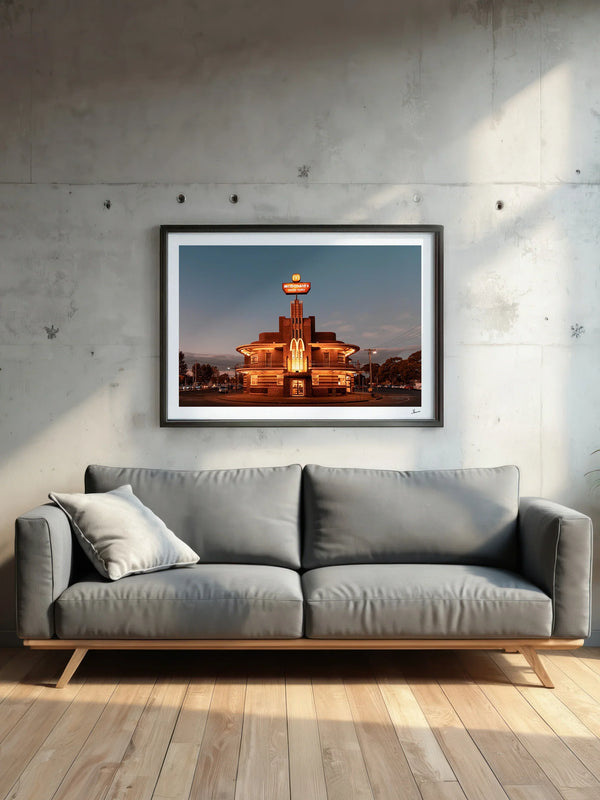 Art Deco Maccas 03 - Wall Art Print