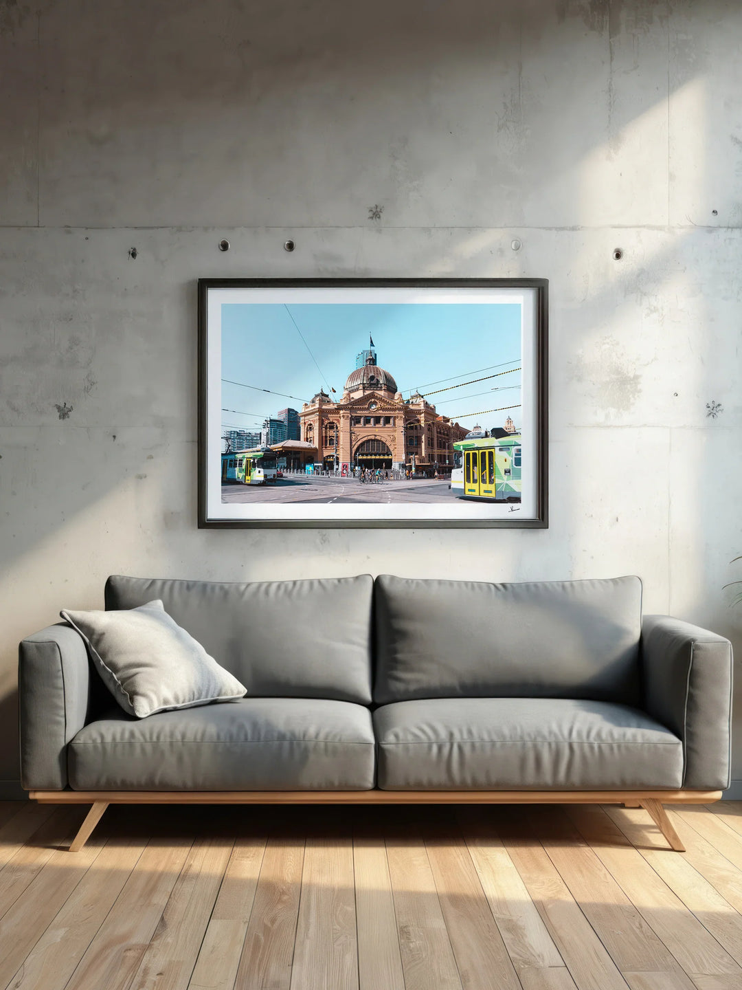 Flinders Street Station (day time) - Wall Art Print