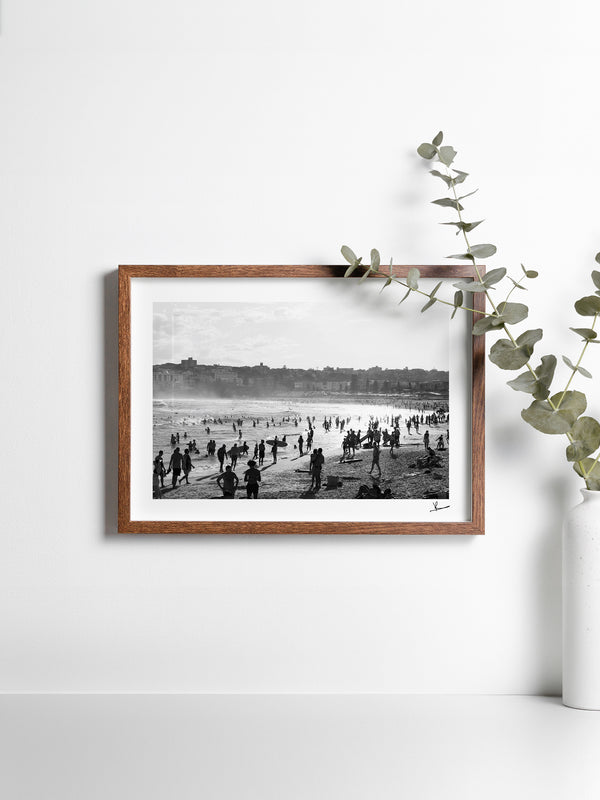 Bondi Beach 07 (B&W) - Wall Art Print
