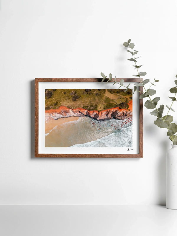 Red Cliff 03 - Wall Art Print
